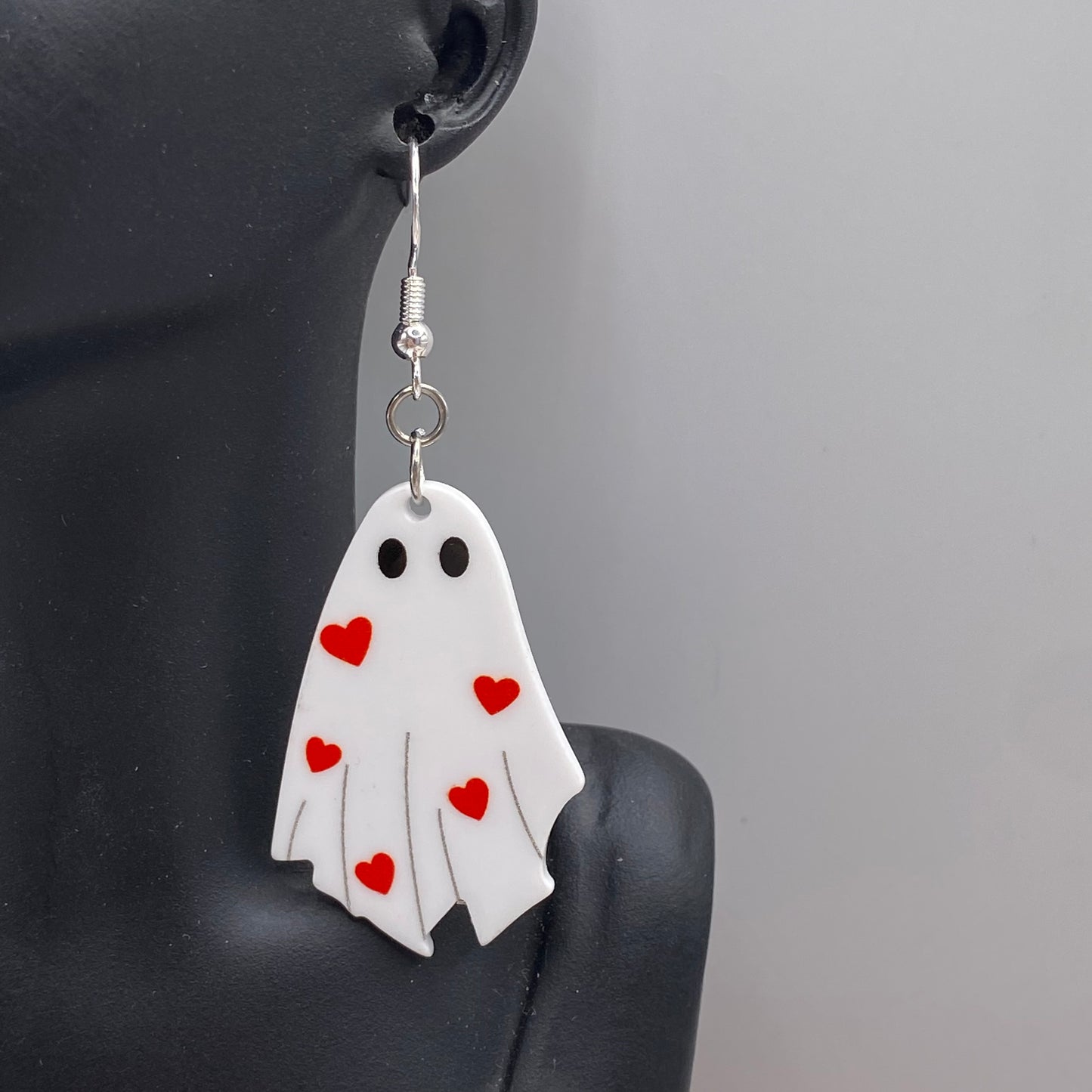 Love Ghost Costume Earrings