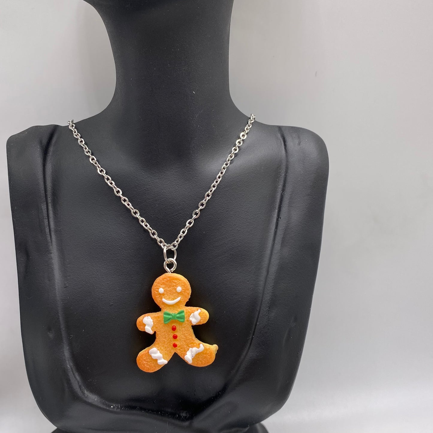 Gingerbread Tree Necklace