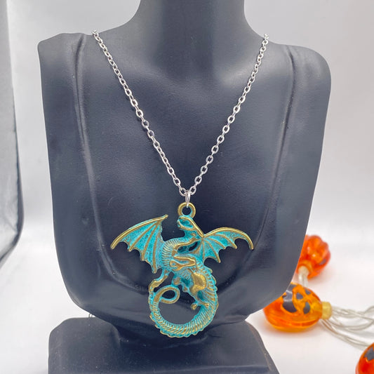 Fantasy Dragon Necklace