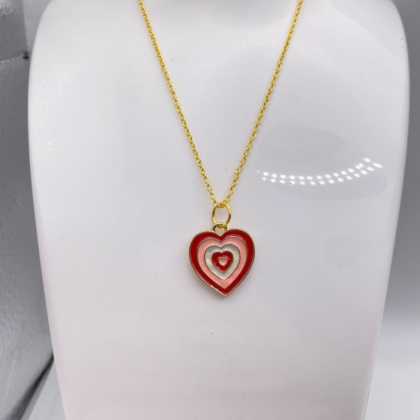 Groovy Heart Burst Necklaces