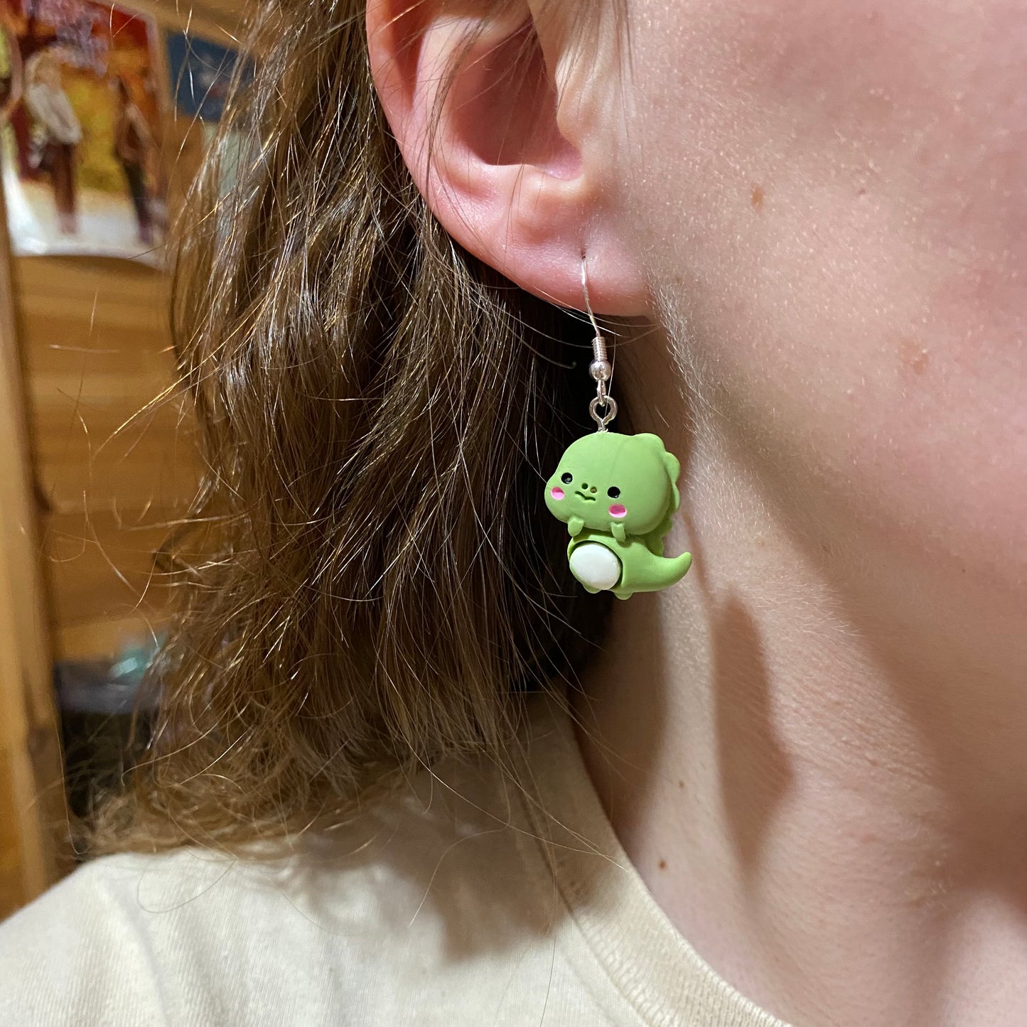 Dinosaur Earrings