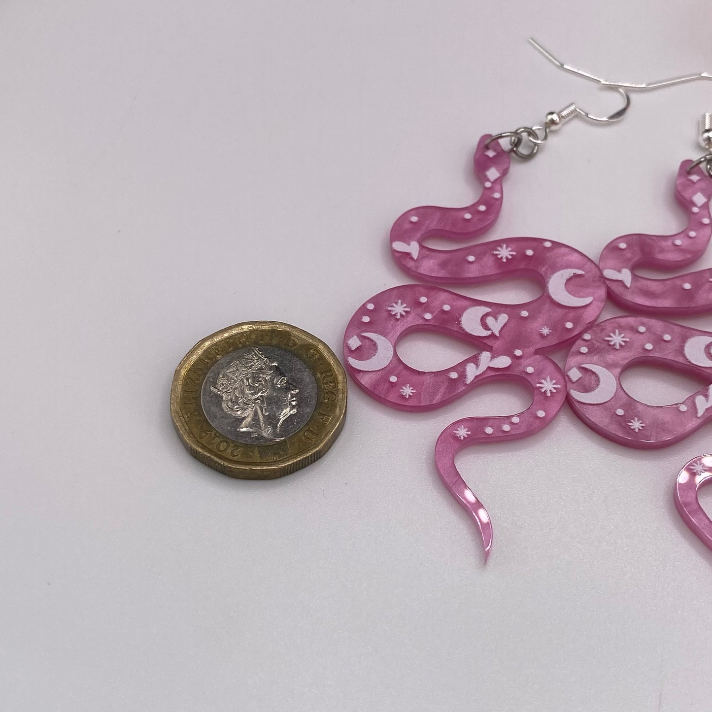 Colourful Snake Earrings