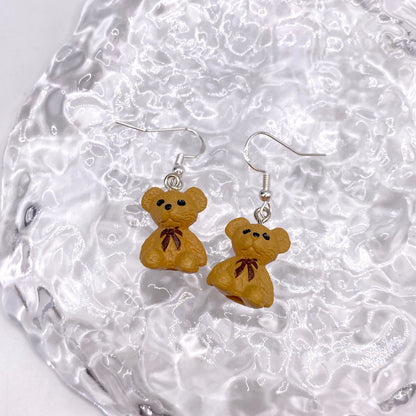 Teddy Bear Earrings