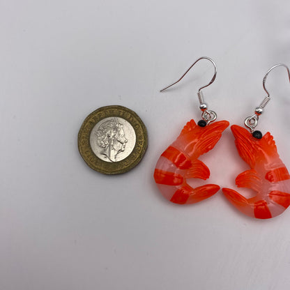 Shrimp Earrings