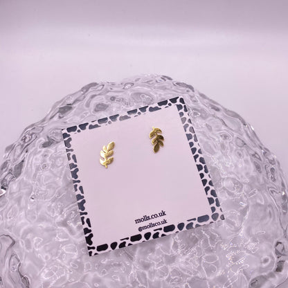 Ivy Vine Stud Earrings