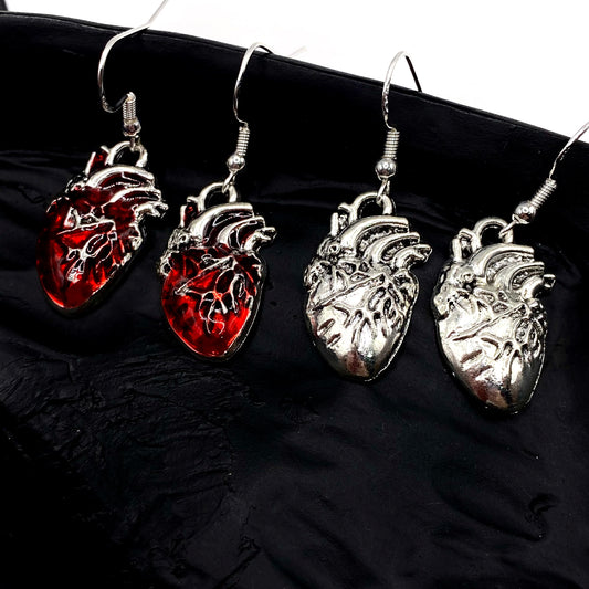 Gory Heart Earrings