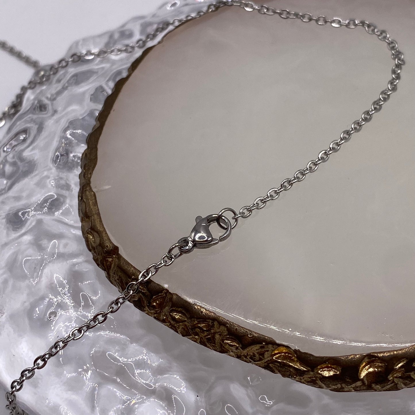 Holographic Starry Moon Necklace