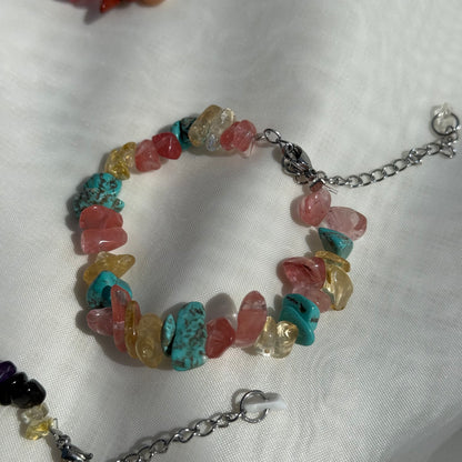 Rainbow Crystal Bracelets