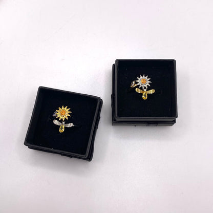Anxiety Fidget Ring Sunflower