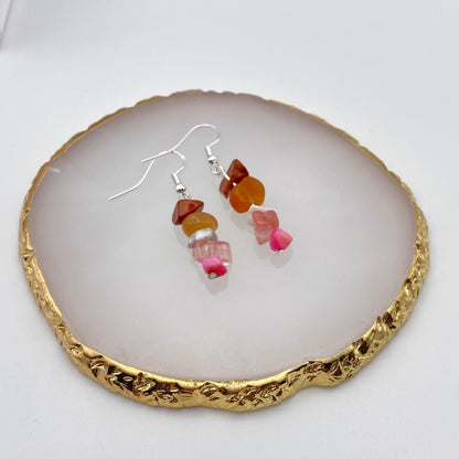 Rainbow Crystal Earrings
