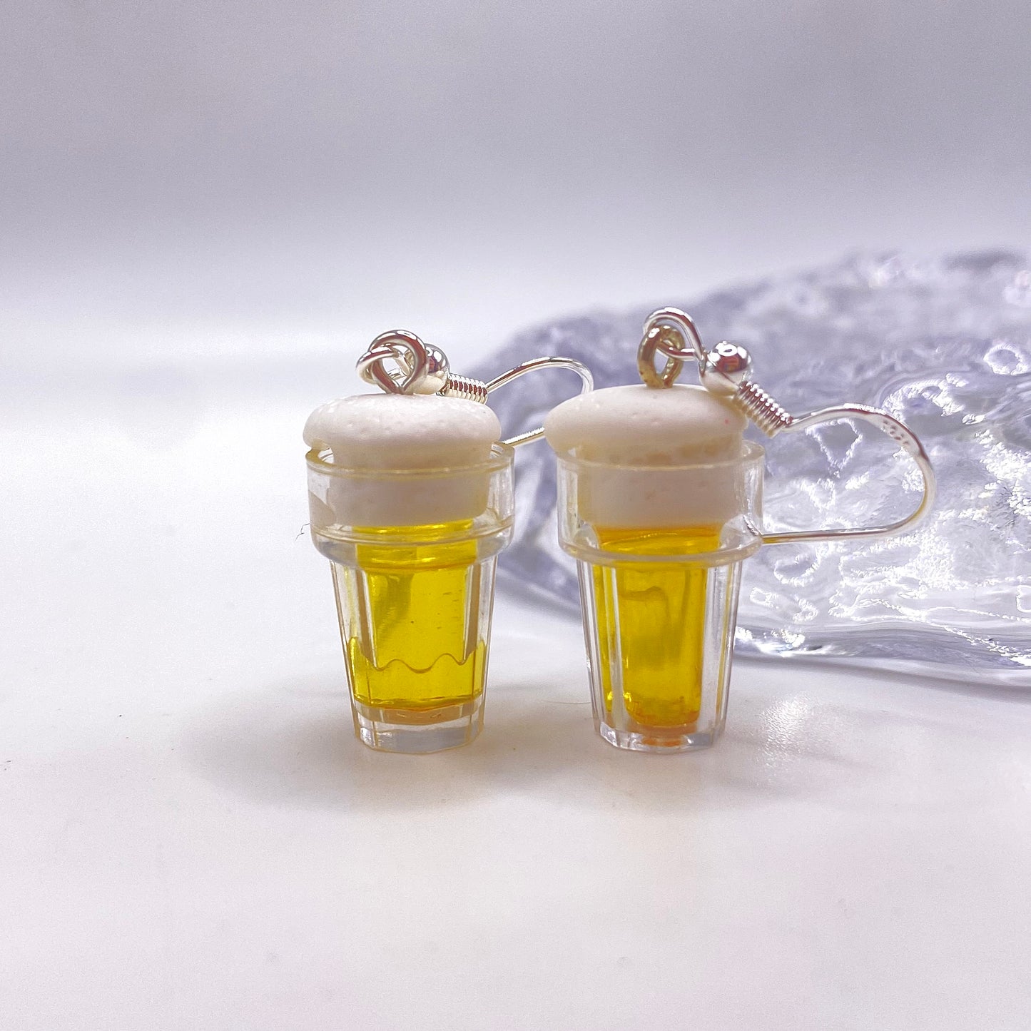 Pint Beer Glass Earrings