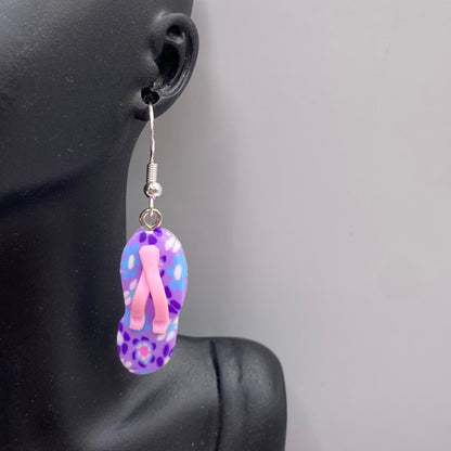 Colourful Flip Flop Earrings