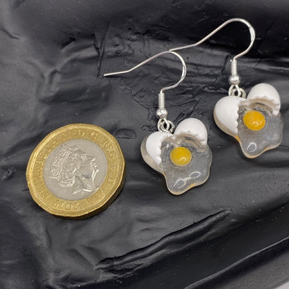 Eggs Heart Shells Earrings