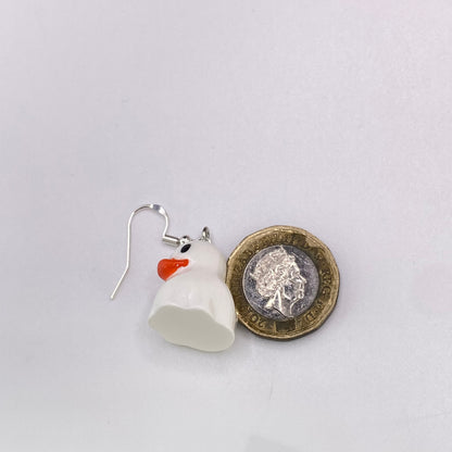 Ghost Duck Earrings