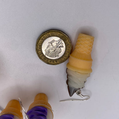 Ice Cream Swirl Earrings