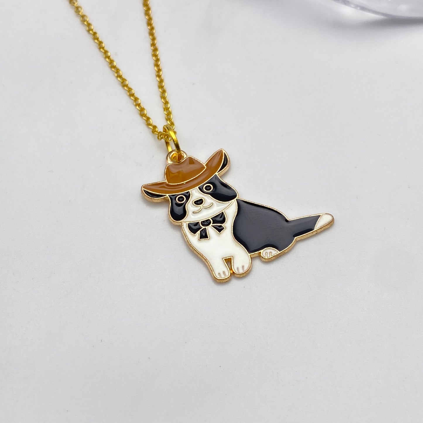 Cowboy Cat Necklace