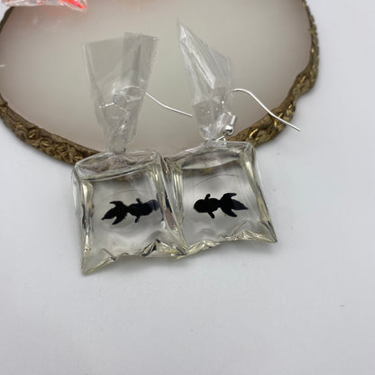 Fish Bag Earrings