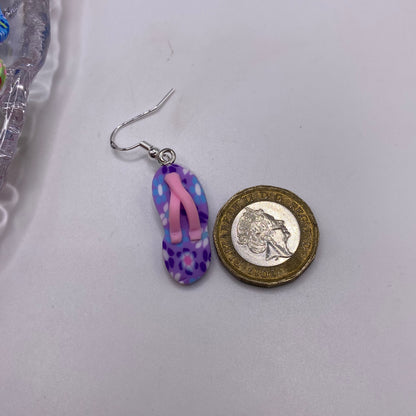 Colourful Flip Flop Earrings