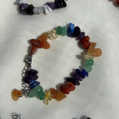 Rainbow Crystal Bracelets