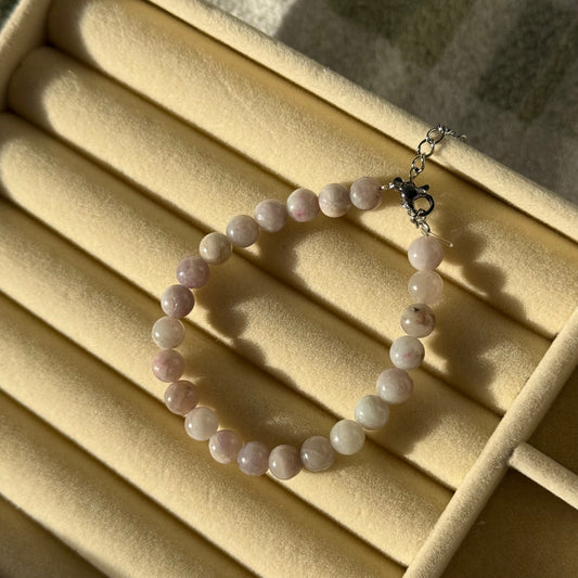 Round Purple Crystal Bracelet