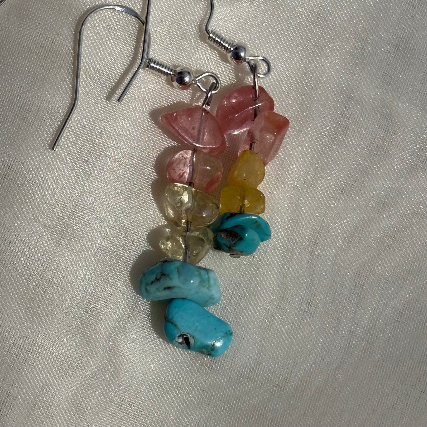 Rainbow Crystal Earrings
