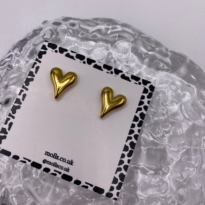 Darling Heart Stud Earrings