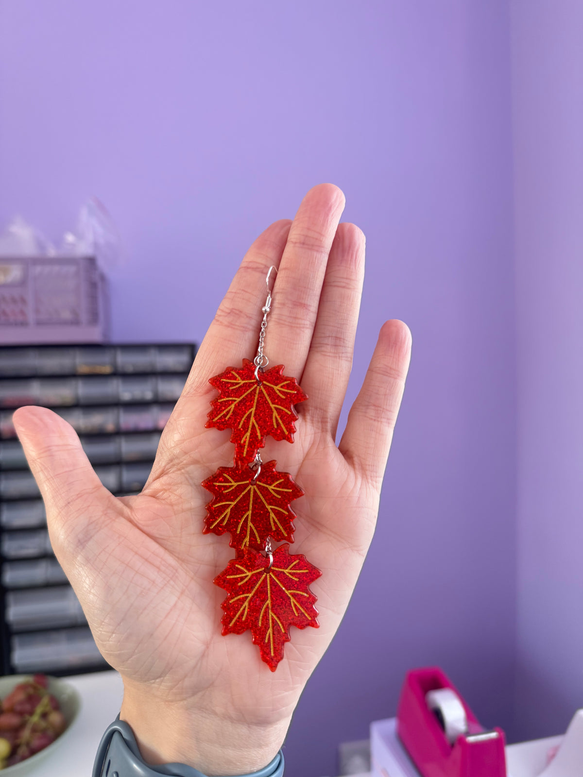 Lottie custom earrings