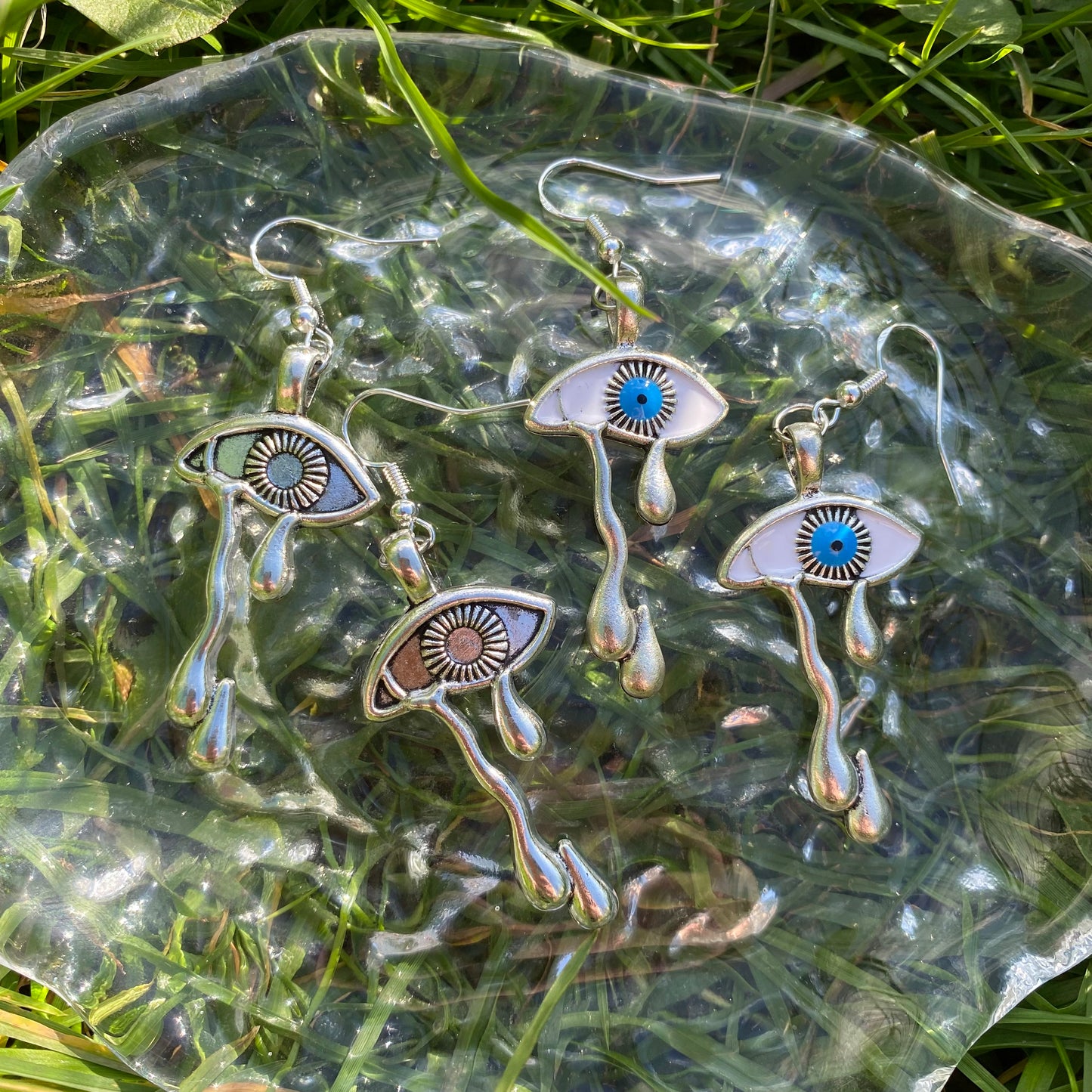 Crying Teary Eye Earrings