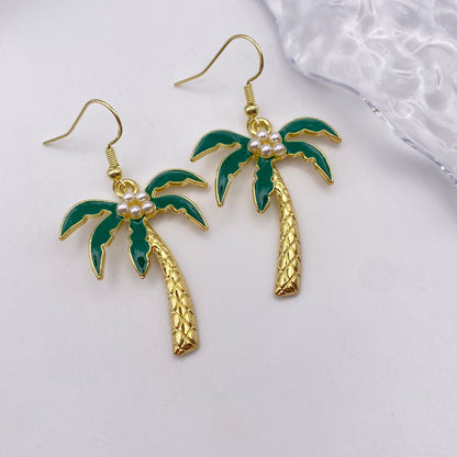 Palm Tree Earrings