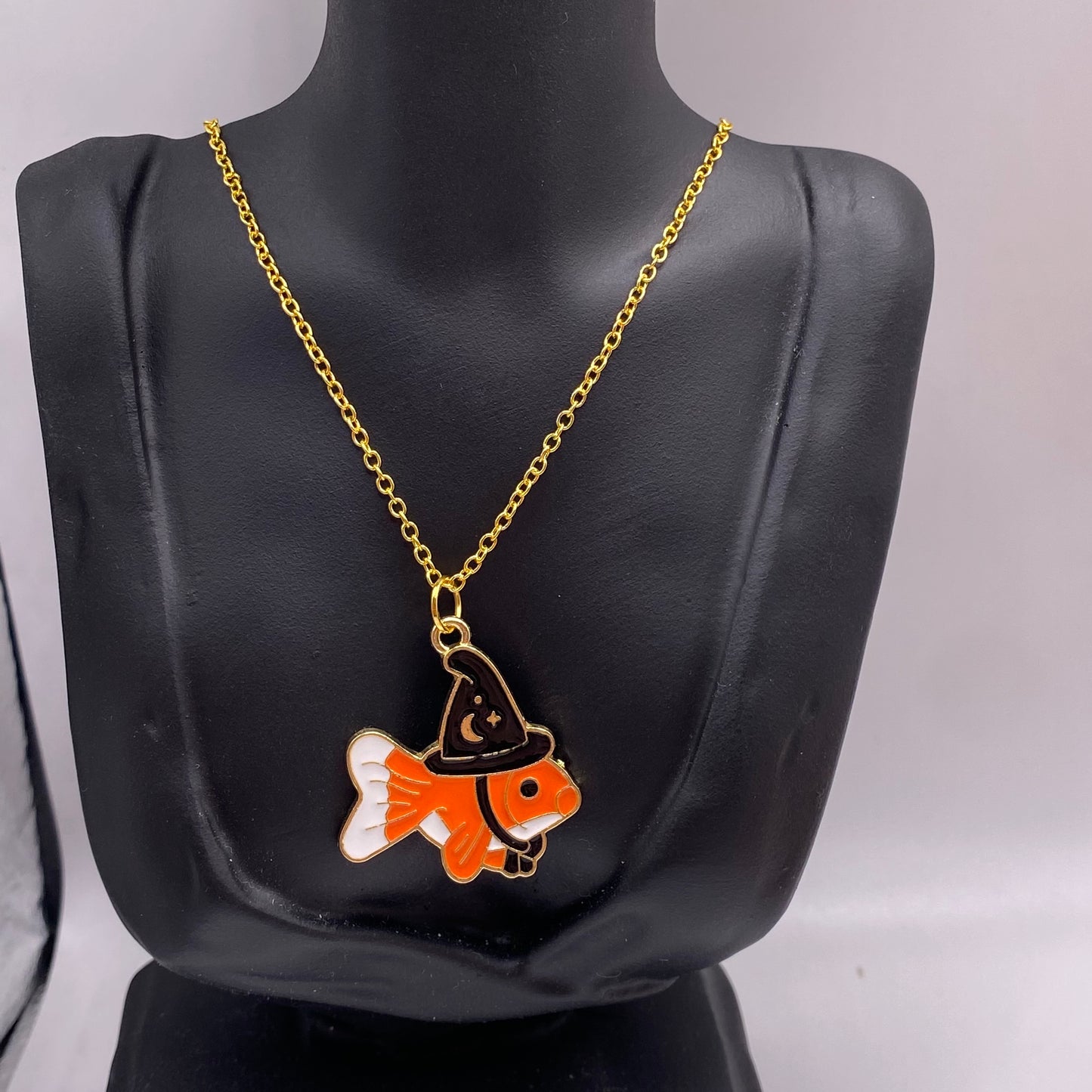 Goldfish Witch Necklace