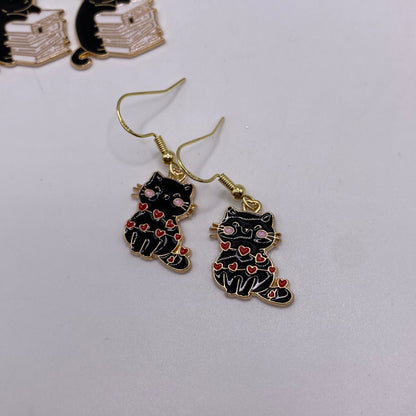 Self Care Cats Earrings