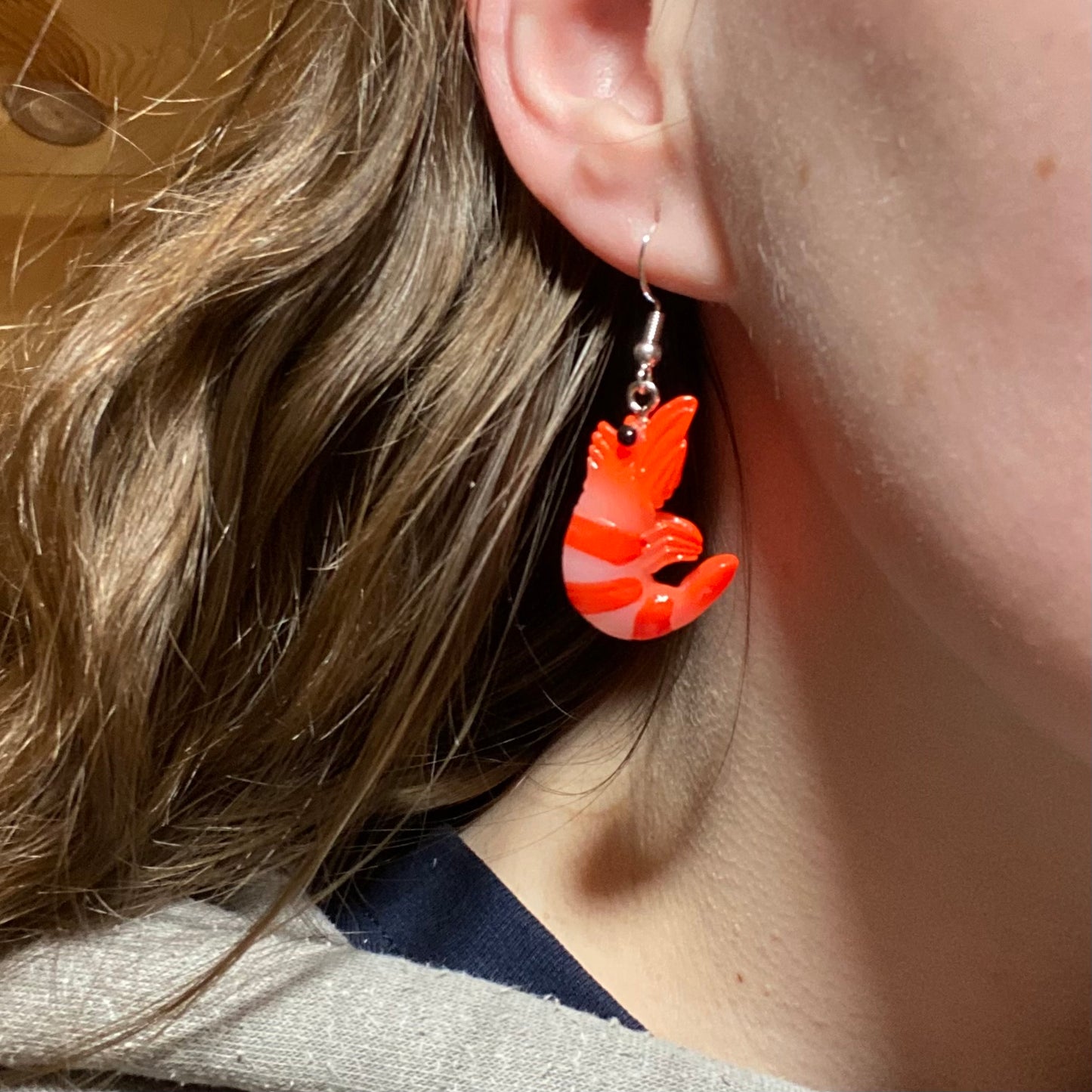 Shrimp Earrings