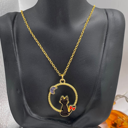 Cat Wreath Necklace