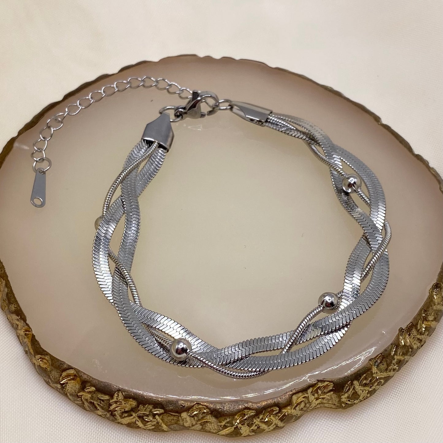 Silver Wrap Bracelet