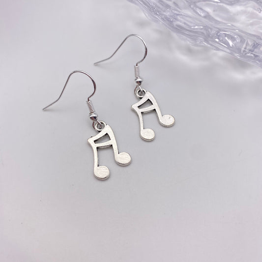 Music Note Earrings