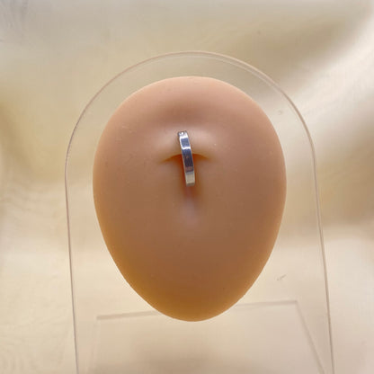 Plain Cuff Belly Bar Piercing