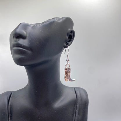 Cowboy Boot Earrings