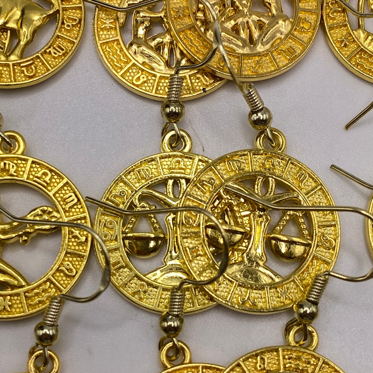 Gold Image Star Sign Earrings
