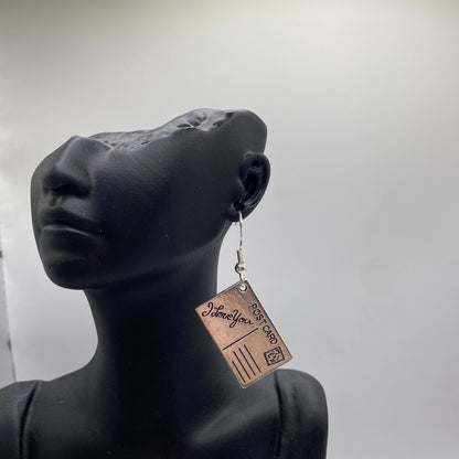 Postcard Earrings