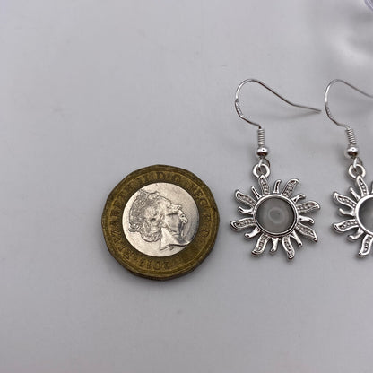 Crystal Sun Earrings