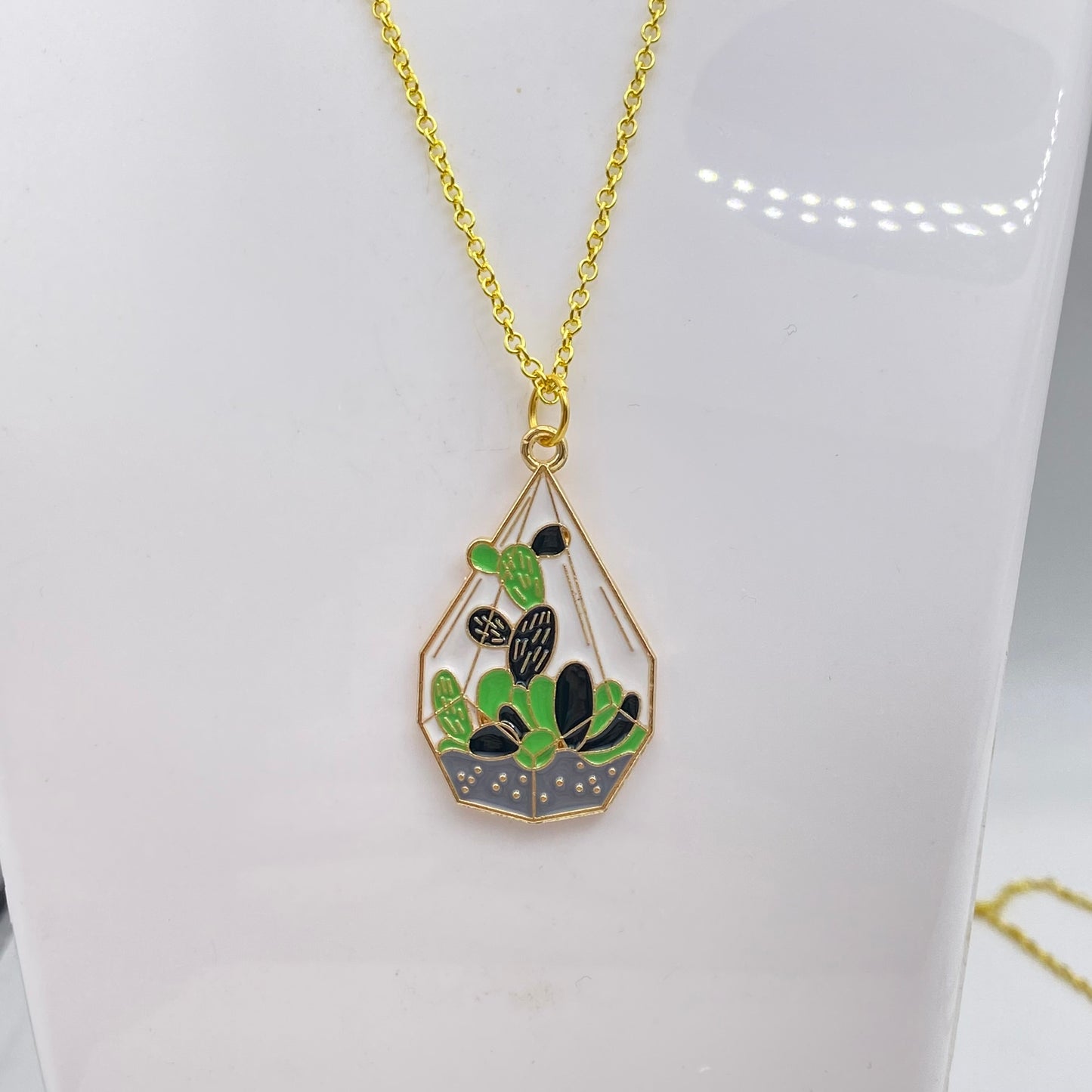 Plant Terrarium Necklace