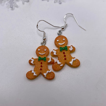 Gingerbread Shape Earrings