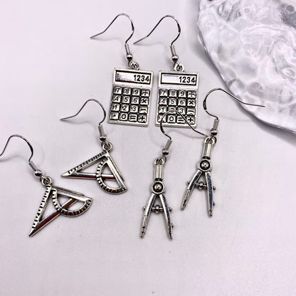 Maths Stationary Earrings