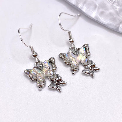 Double Butterfly Earrings