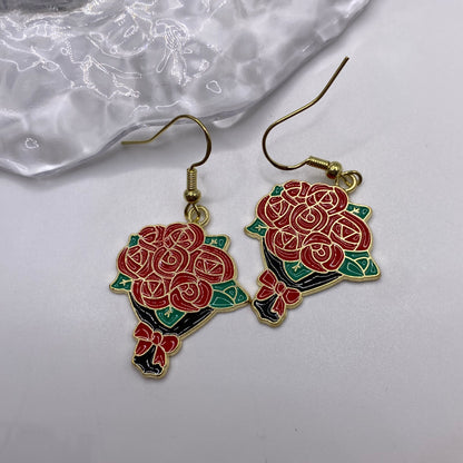 Flower Bouquet Earrings