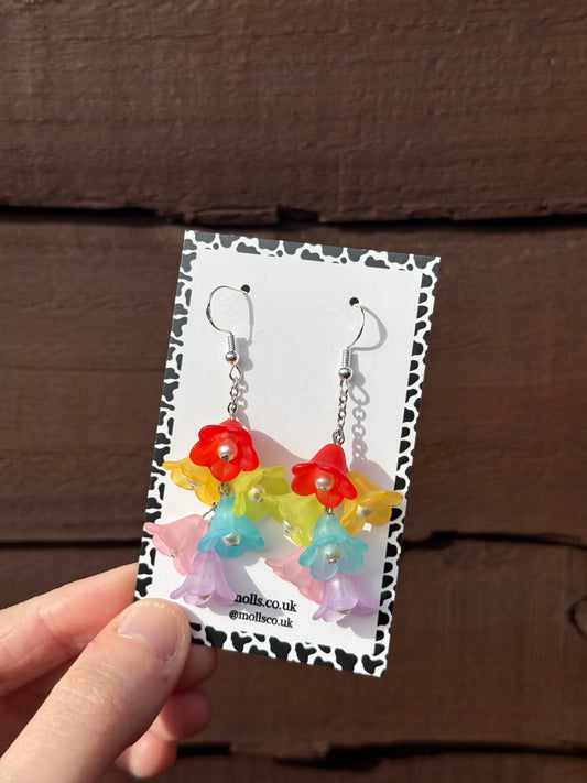 Flower Cluster Earrings