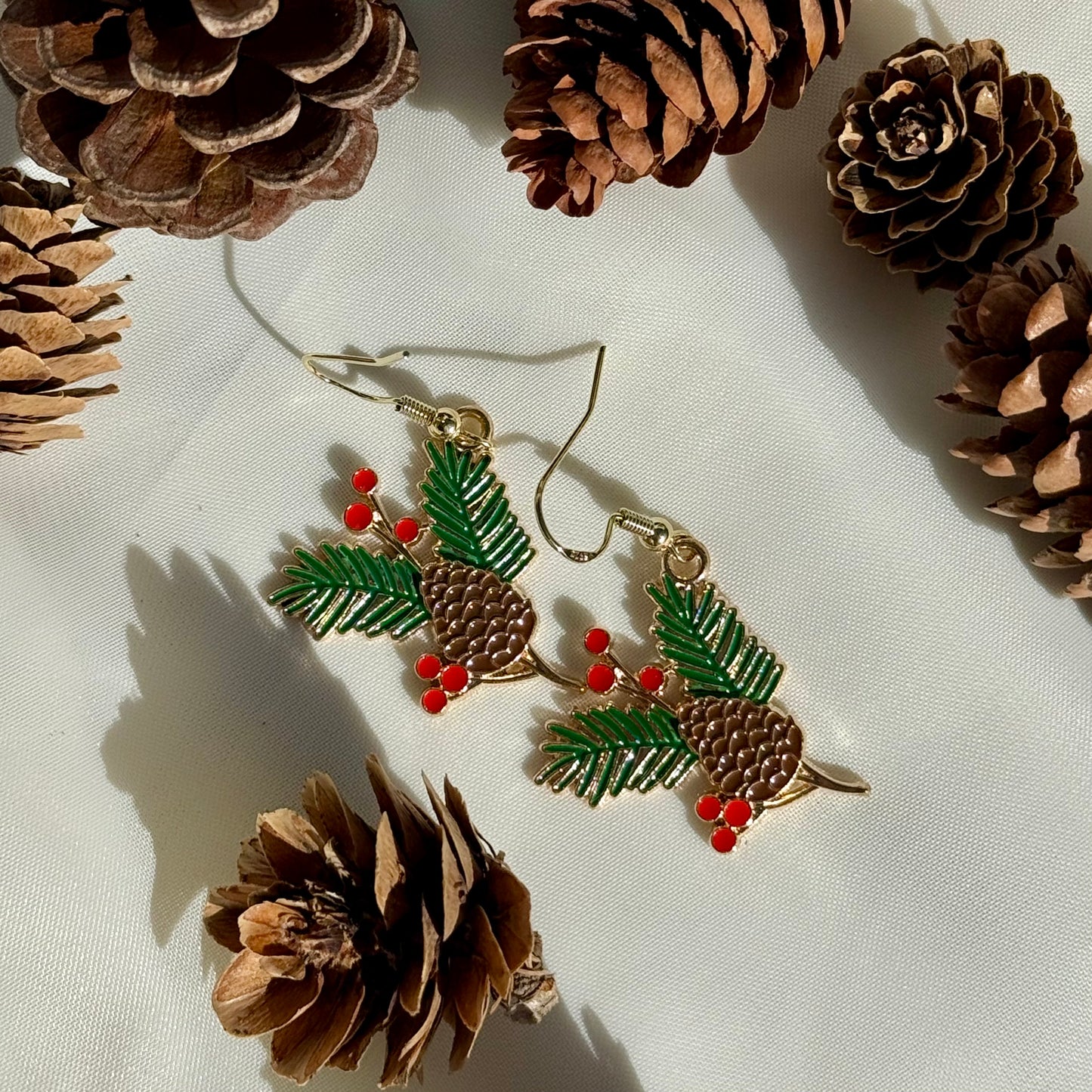 Christmas Nature Earrings