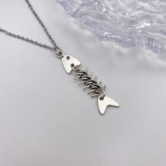 Fish Bone Necklace