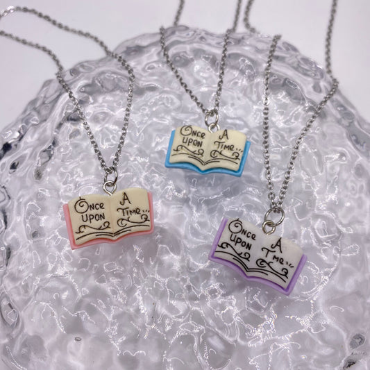 Fairytale Book Necklace