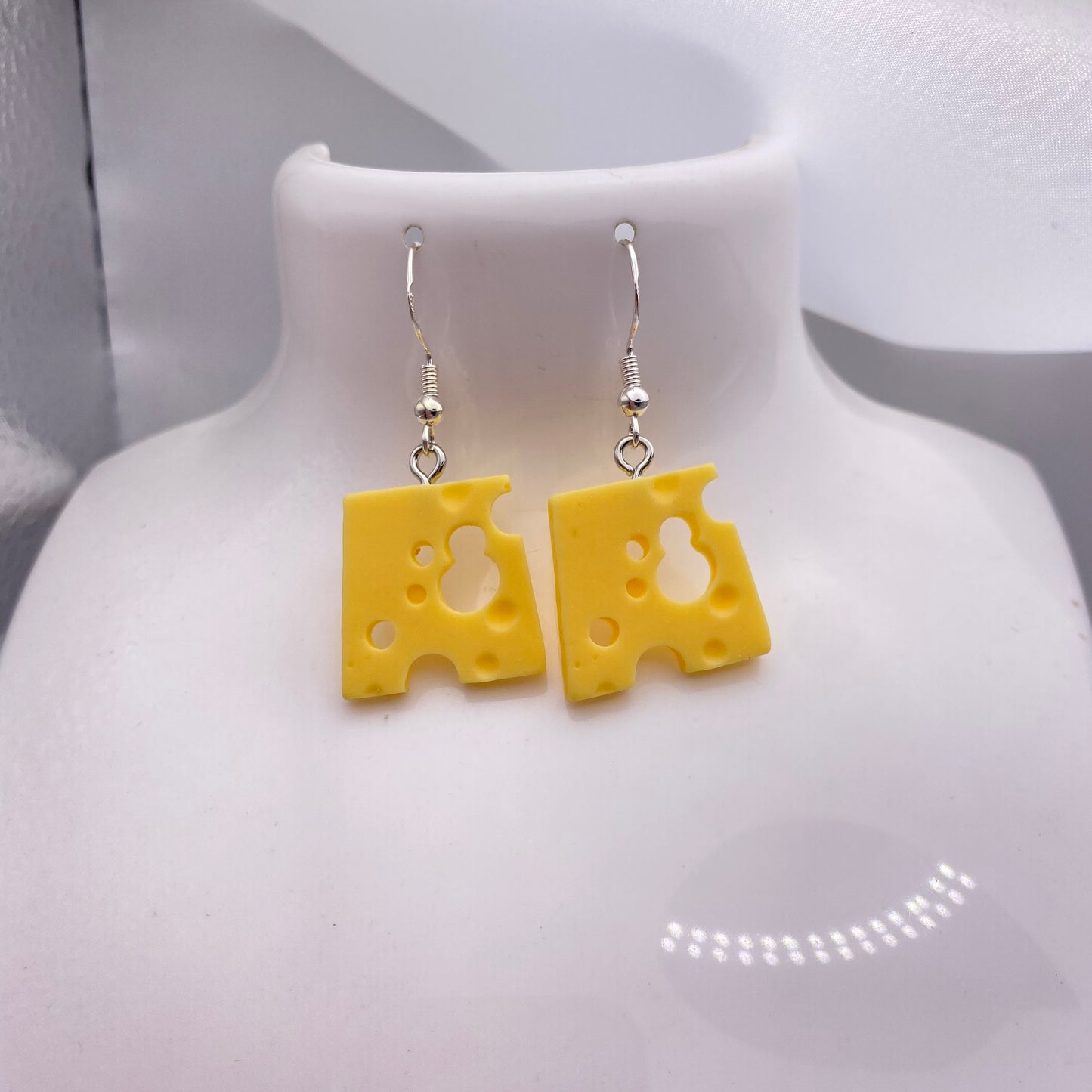 Cheese Slice Earrings